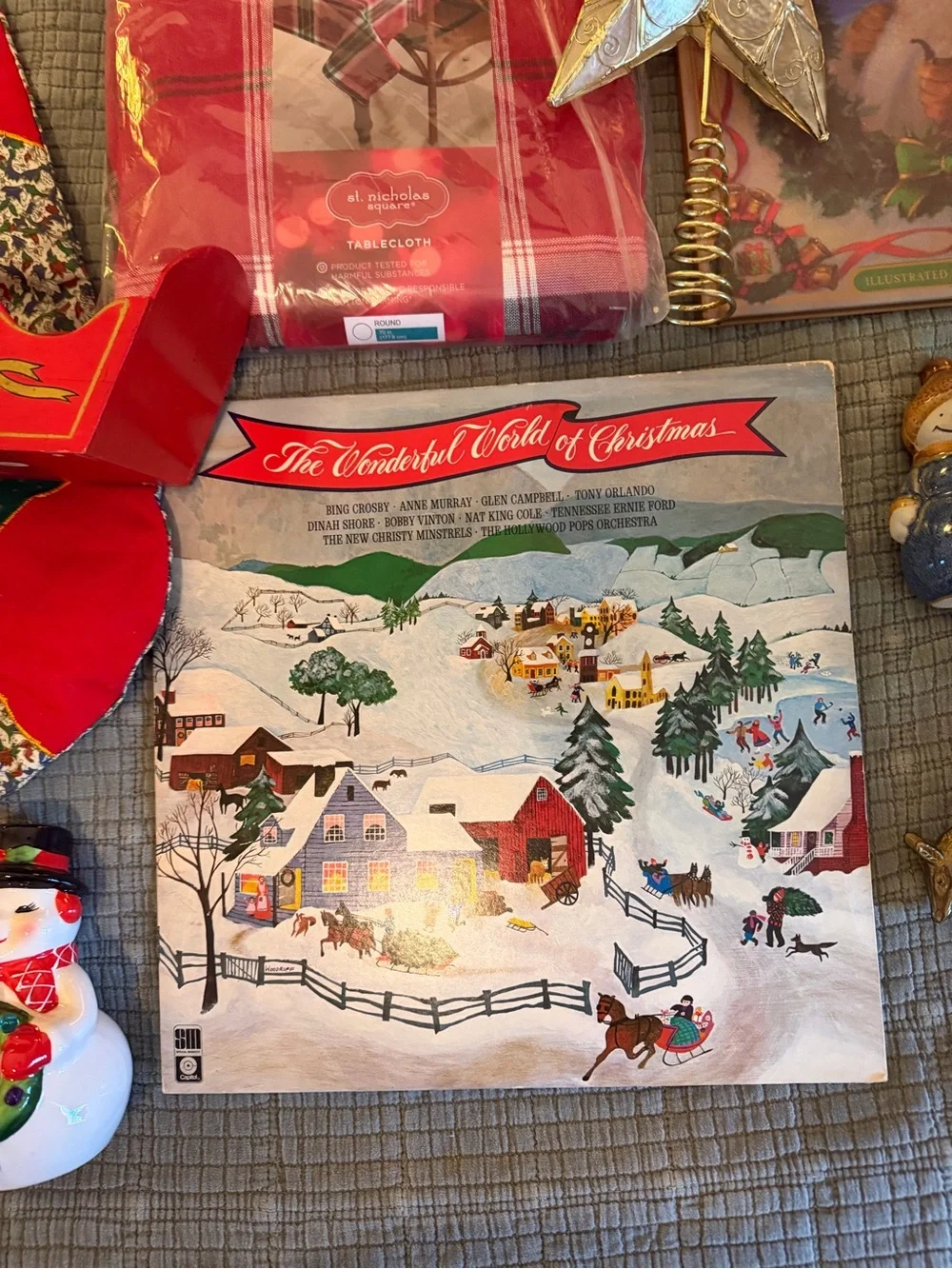 Vintage and Classic Christmas Holiday Decor Lot